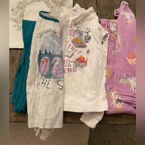 Girls Cartes pajamas size 10